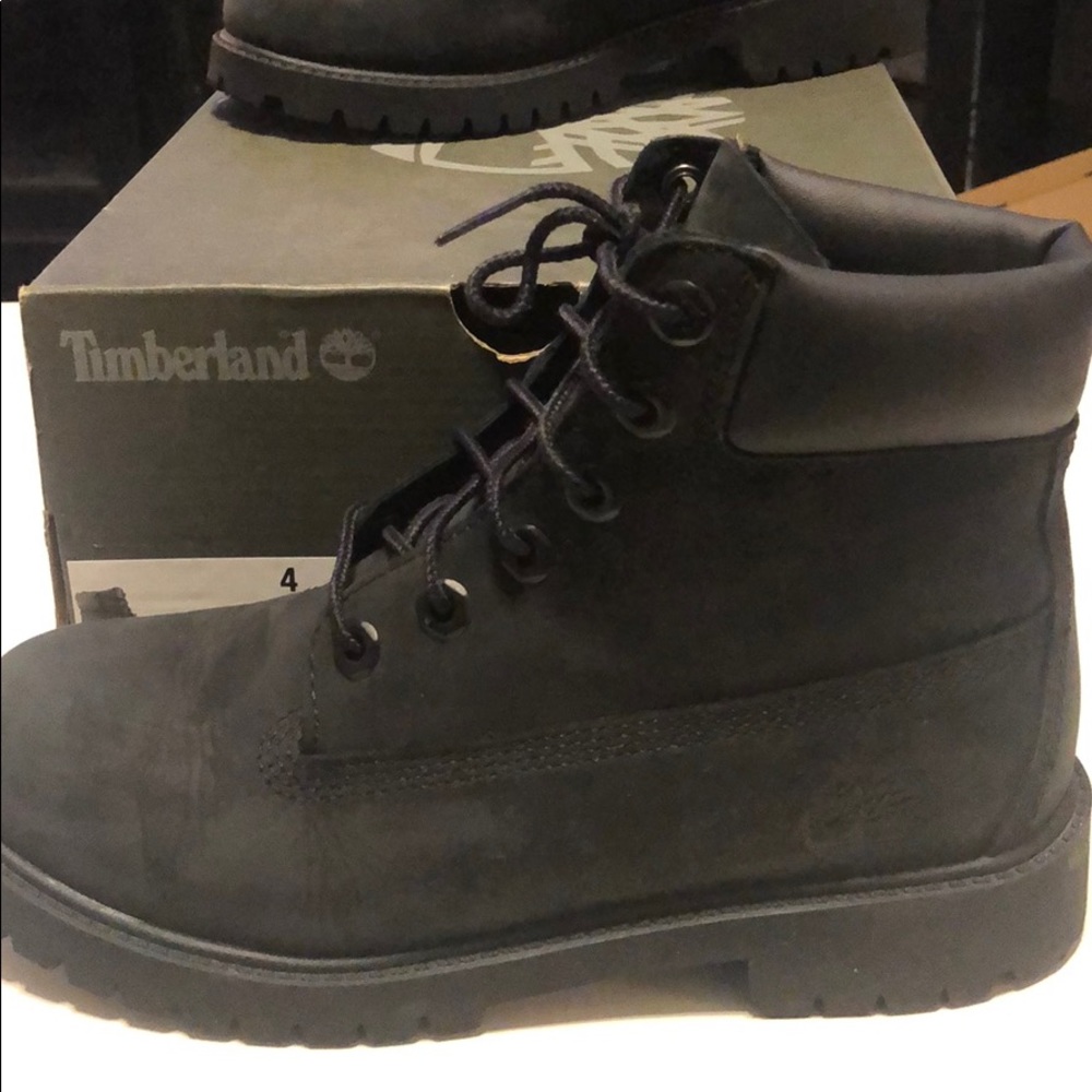 Timberland 6” Waterproof Boot Black 4Y